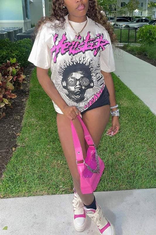 Graphic short sleeve t shirt