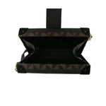 FASHIONABLE DIAMOND BOX LOCK CROSSBODY BAG
