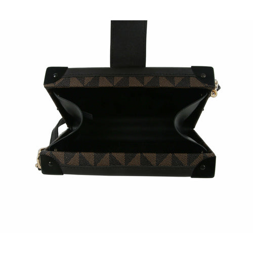 FASHIONABLE DIAMOND BOX LOCK CROSSBODY BAG